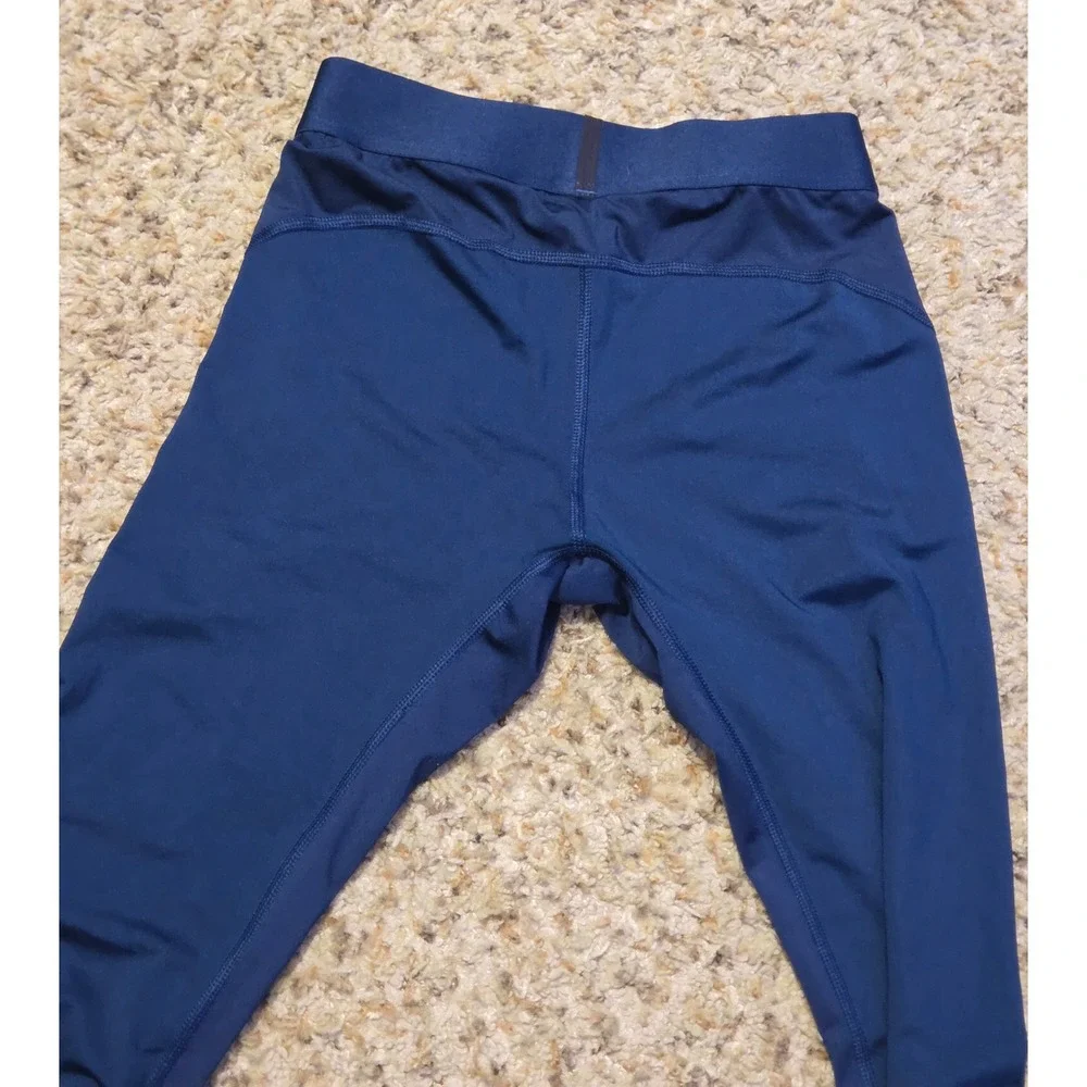 Adidas‎ Techfit Running Tights Pants Mens Size Medium Blue PrimeGreen
